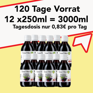 Immun Heros - Hochkonzentrierte Naturkraft aus Aroniabeeren - Aroniasaftkonzentrat