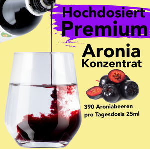 Immun Heros - Hochkonzentrierte Naturkraft aus Aroniabeeren - Aroniasaftkonzentrat