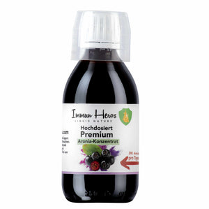 Immun Heros - Hochkonzentrierte Naturkraft aus Aroniabeeren - Aroniasaftkonzentrat