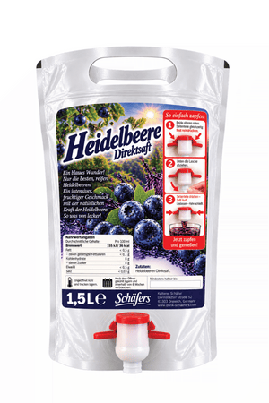 Heidelbeeren Direktsaft naturtrüb 1,5L