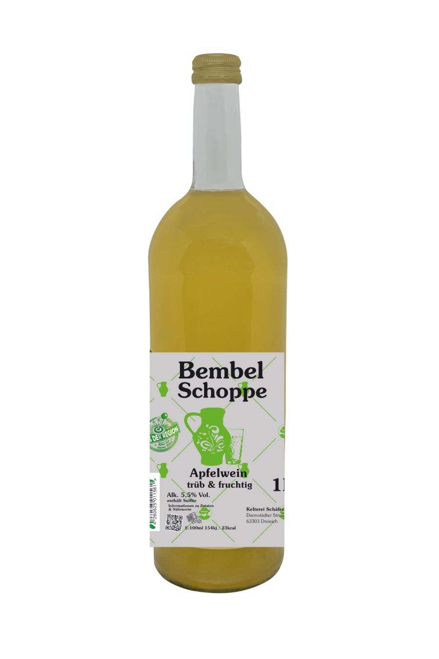 Bembel Schoppe Apfelwein trüb